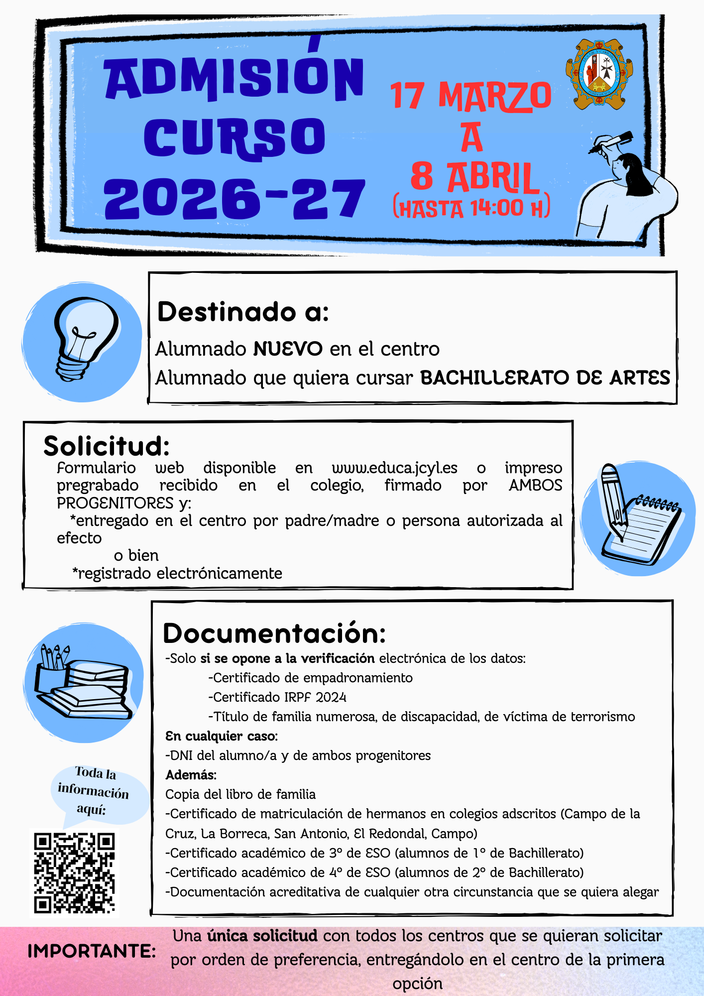 Admisión 26 27 resumen